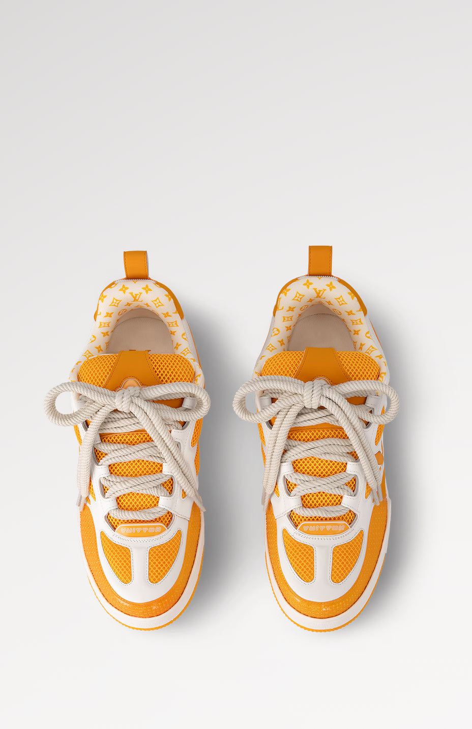 LV yellow skate sneaker